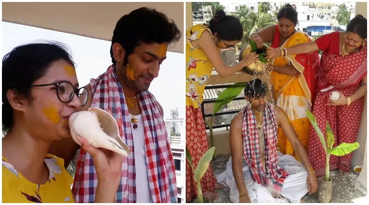 Jeetu Kamal's Haldi ceremony