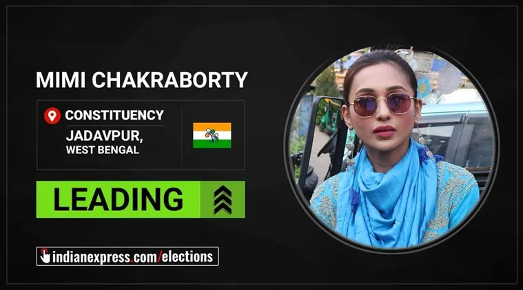 Mimi Chakraborty leading in Jadavpur