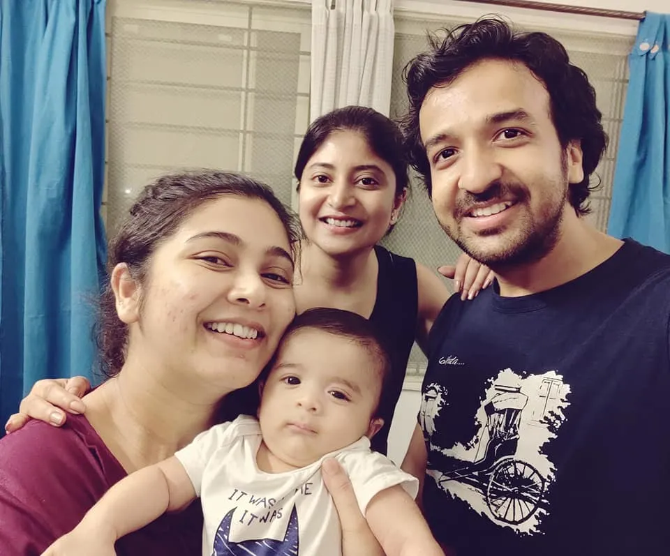 Payel, Dwaipayan, Merakh and Sandipta Sen