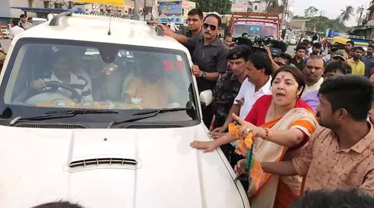 Bjp sandeshkhali basirhat