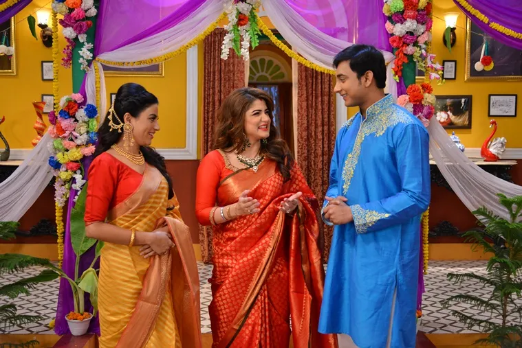 Srabanti Chatterjee cameo in Bengali serial Gangster Ganga