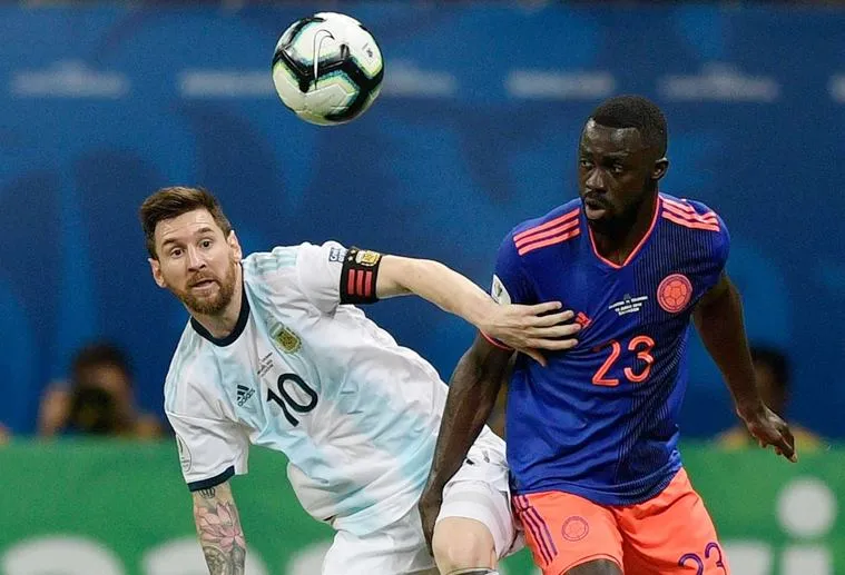 lionel messi vs colombia