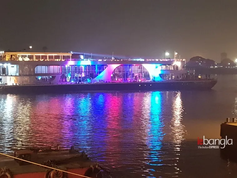 kolkata durga puja immersion cruise