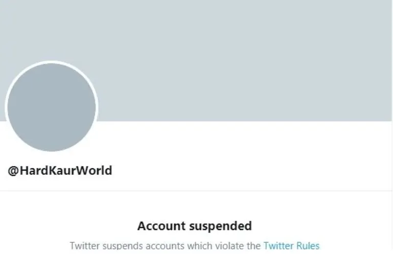 Twitter bans Hard Kaur for video abusing Narendra Modi Amit Shah