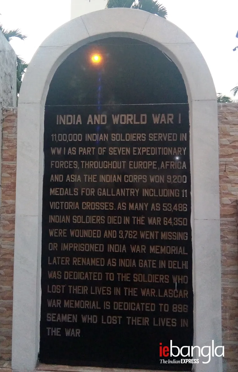 kolkata heritage lascar war memorial