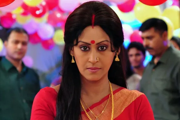 Indrani Halder in Star Jalsha serial Sreemoyee