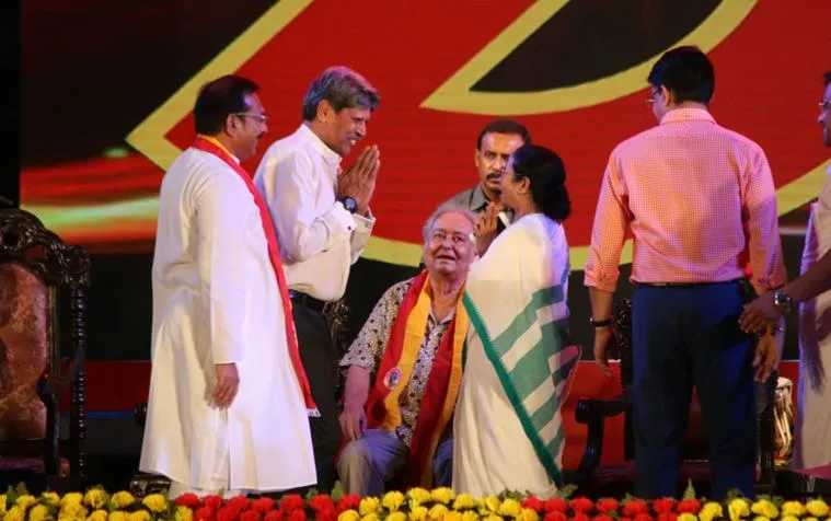 kapil dev and mamata banerjee