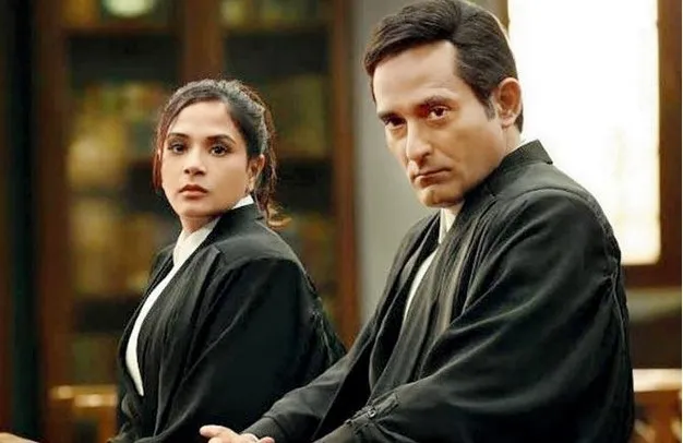Richa Chadha and Akshaye Khanna in Section 375