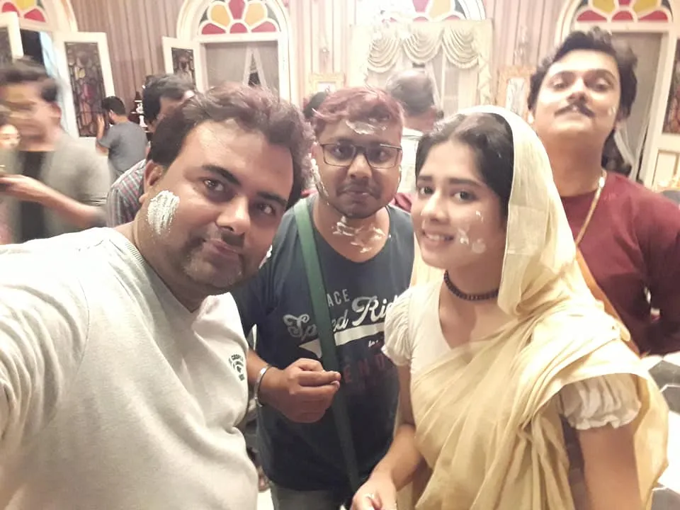 Director Rupak Dey with Rashmoni unit