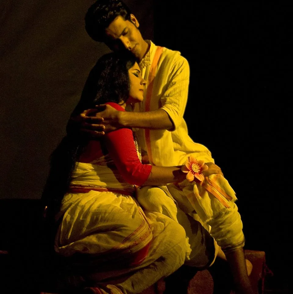 Ankita and Anirban in Debi Sarpomasta