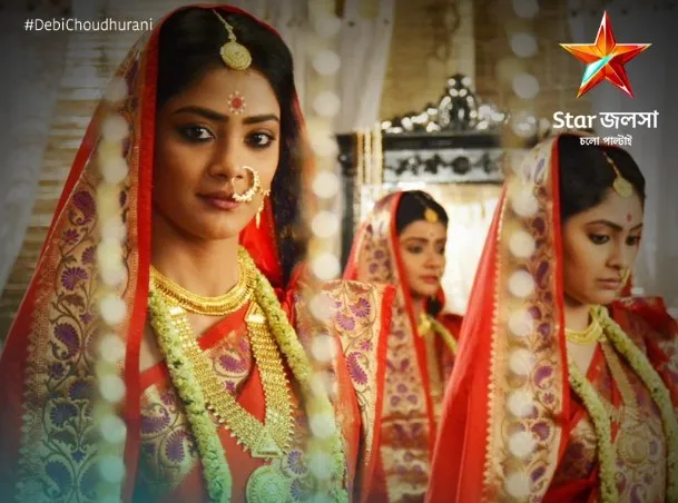 Sona Saha in Star Jalsha Debi Choudhurani