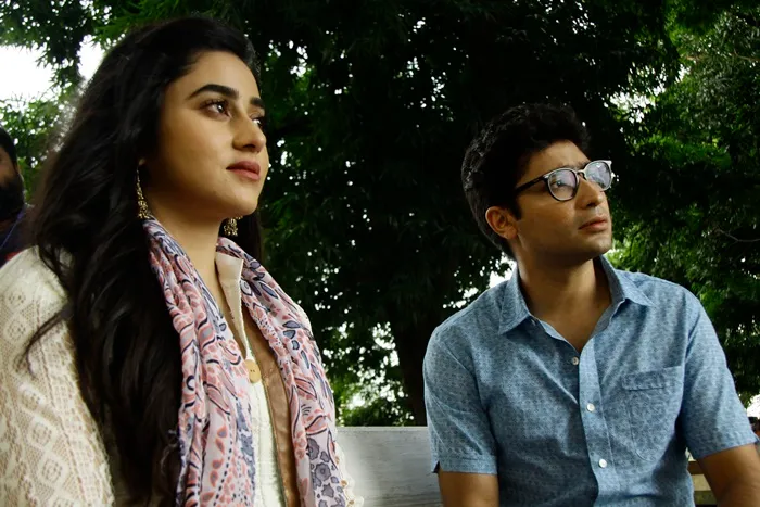 Gourab and Riddhima in Bhalobashar Shohor