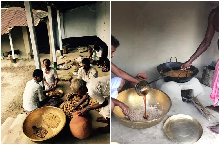 Fresh fish bhog for Maa Durga in Kamarpukur Chatterjee barir pujo shares actress Twarita Chatterjee