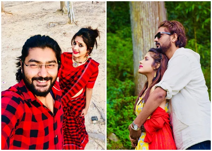 Sanchari Mondal with Sangit Tewari