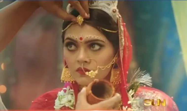 Amandeep Sonkar in Sun Bangla serial Kone Bou