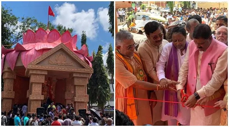 Sabyasachi Dutta meets with Arjun Singh, সব্যসাচী-অর্জুন সাক্ষাৎ , সব্যসাচী দত্ত, সব্যসাচী, গণেশ পুজো, মুকুল রায়, সব্যসাচীর খবর, Sabyasachi Dutta, ganesh pujo, dilip ghosh, mukul roy, মুকুল রায়, দিলীপ ঘোষ, sabyasachi dutta news