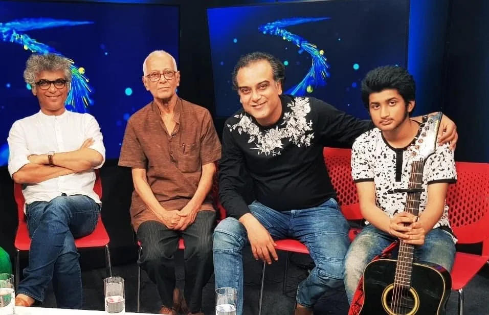 Suman Mukherjee, Arun Mukherjee, Sujan Mukherjee and his son