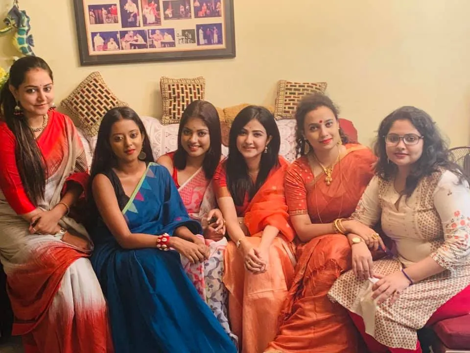 Laxmi Puja 2019 at actor Joyjit Banerjee's house