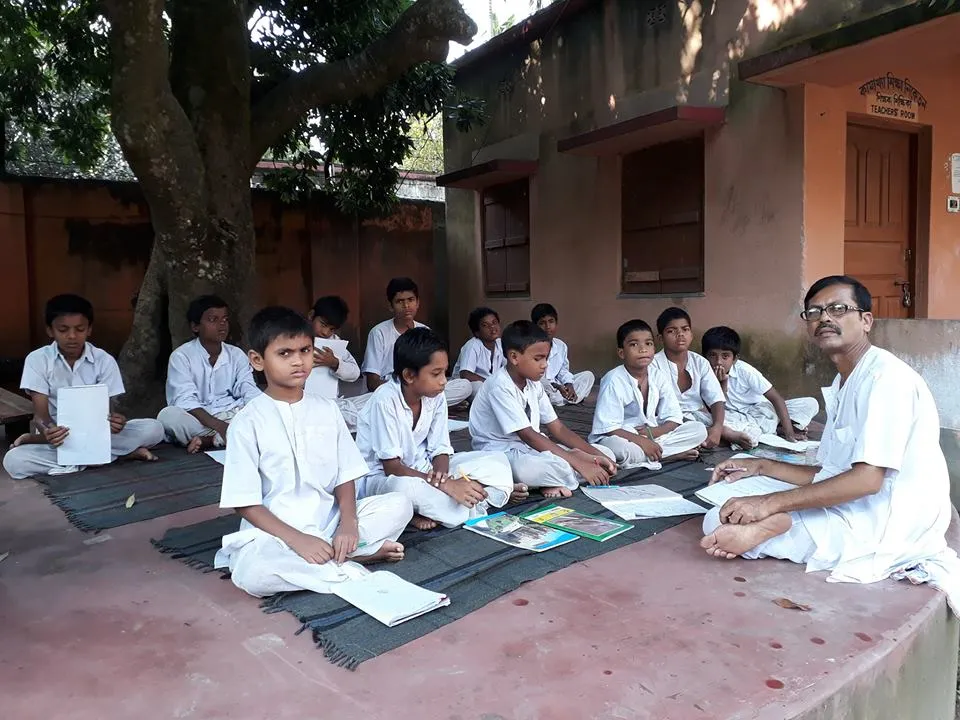 Kamakhya Balok Ashram orphanage open classroom