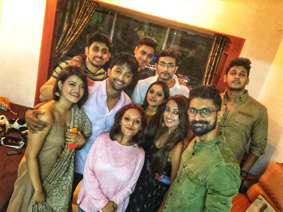 Joey Debroy, Jeetu, Rezwan, Mainak in Durga Puja 2019