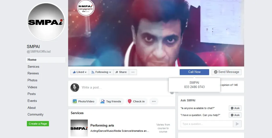 SMPAI official FB page