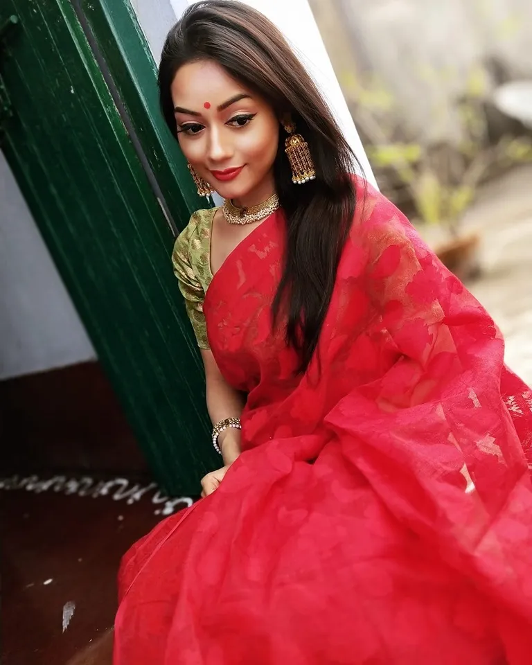 Promita Chakraborty Laxmi Puja 2019