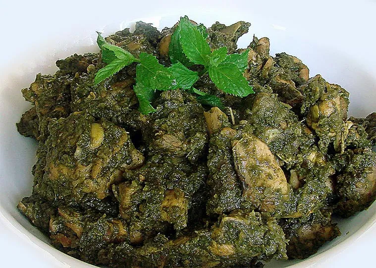 mint coriander chicken