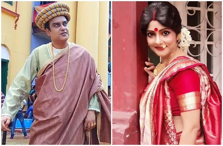 Sujan Mukherjee in Debi Choudhurani and Nibedita Mukherjee in Krishnakoli