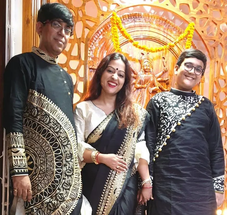Snehasish Chakraborty, Rupsha Chakraborty Durga Puja 2019