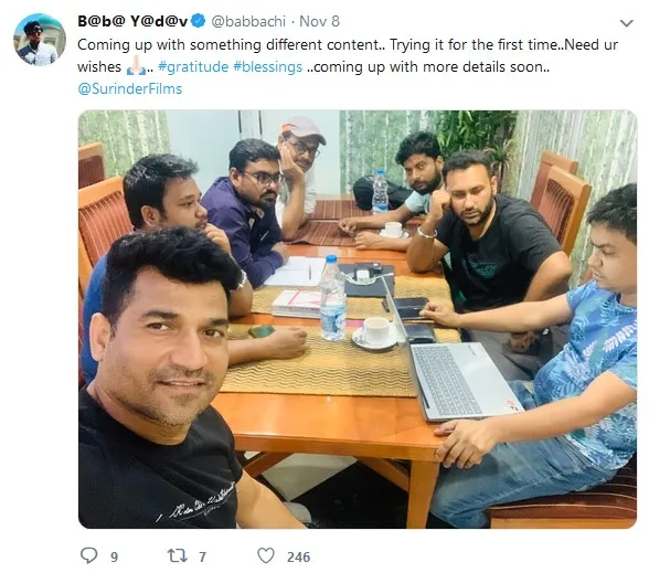 Ankush Hazra can reunite with Baba Yadav for his next Bengali film