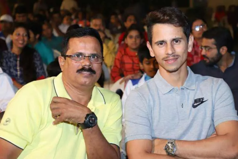 Dinesh Lad with his son Siddesh Lad