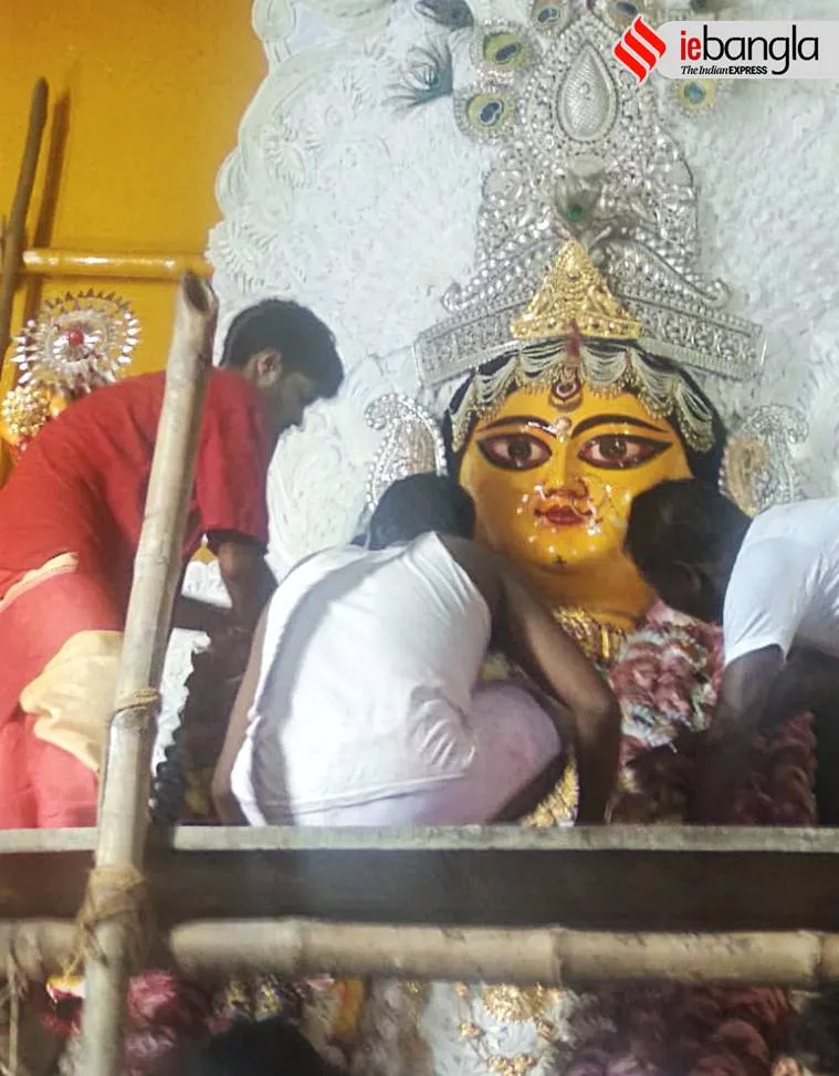 jagaddhatri puja 2019, chandannagar jagaddhatri puja