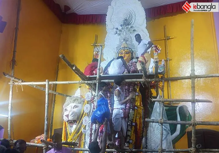 jagaddhatri puja 2019, chandannagar jagaddhatri puja