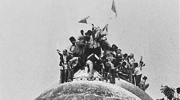 Babri Masjid in 1992 December