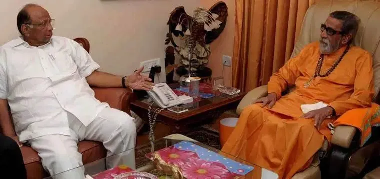 Sharad pawar,শরদ পাওয়ার, বাল ঠাকরে, Bal Thackeray, Sharad pawar-shiv dena relationship, পাওয়ার- শিব সেনা, মহারাষ্ট্রে সরকার গঠন, এনসিপি-শিব সেনা জোট, এনসিপি শিবসেনা সরকার, Maharashtra government formation, Uddhav thackeray, NCP-Shiv sena ties, maharashtra explained, মহারাষ্ট্র, Indian express bangla news, congress, কংগ্রেস