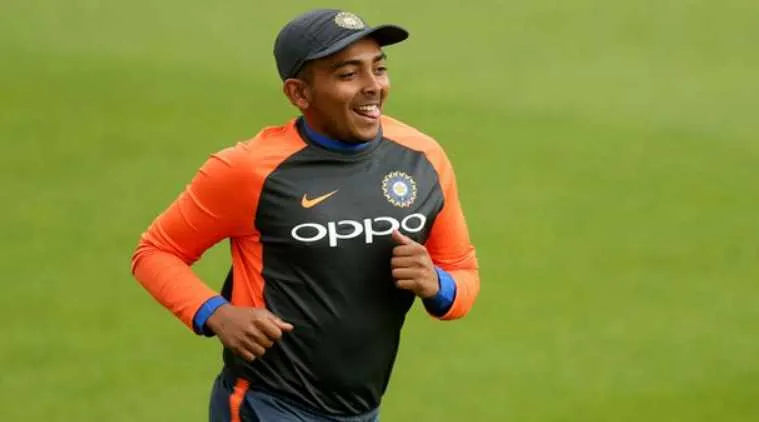 Prithvi Shaw 