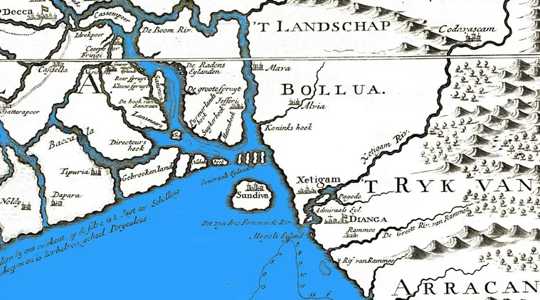 Tripura Old Map