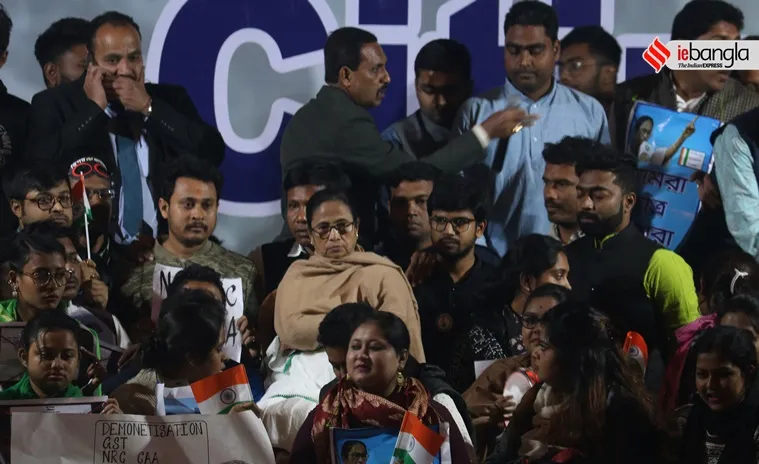 Mamata In Dharnamanch RR Avenue