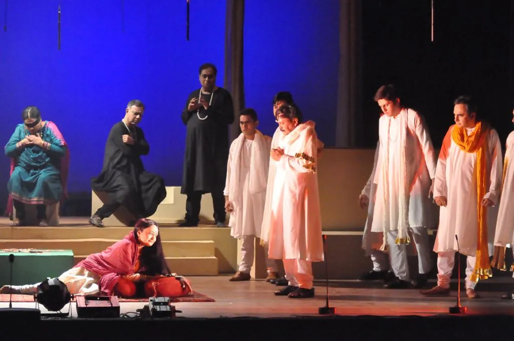 Piali Ray in Peter Brook's Mahabharat
