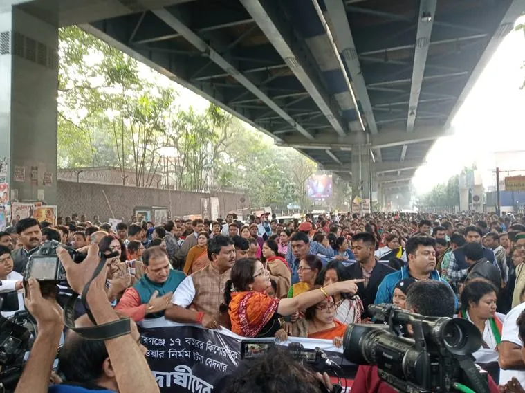 bjp rally, বিজেপির মিছিল