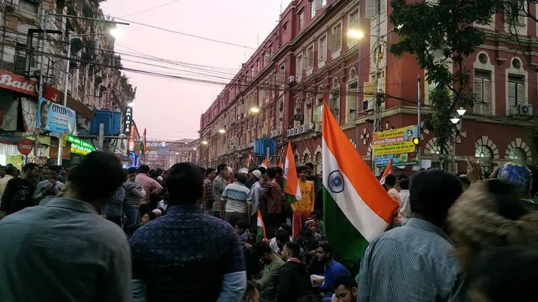 protest caa nrc in kolkata