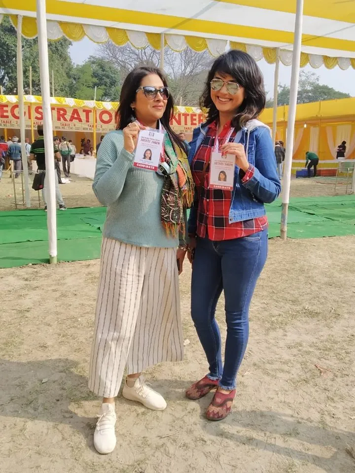 Anjana Basu and Rupa Bhattacharya in WBMPAF election 2020