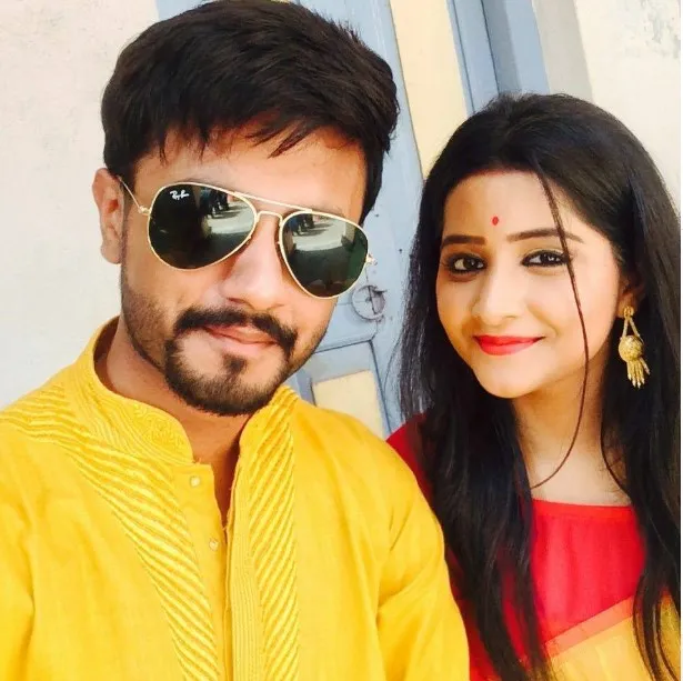 Actress Debchandrima Singha Roy expresses her love for actor Sayanta Modak on Valentine's Day 2020