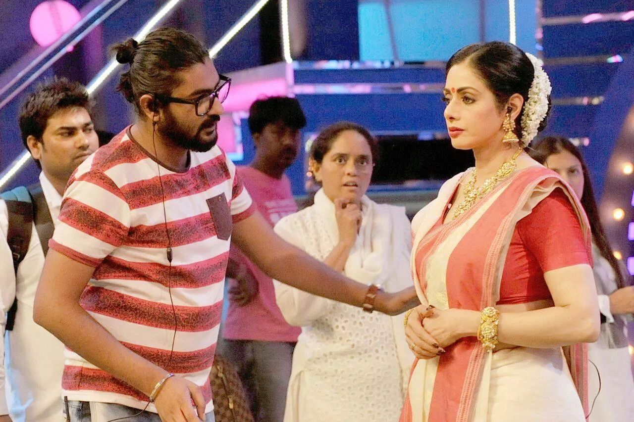 Sangit Tweari with Sridevi
