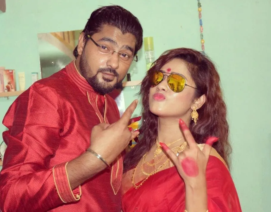 Sangit Tewari and Sanchari Mondal tying the knot in North Bengal