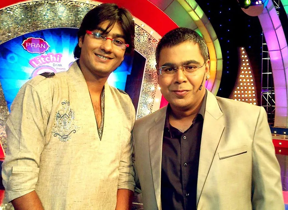 Sangit Tewari with Mir Afsar Ali