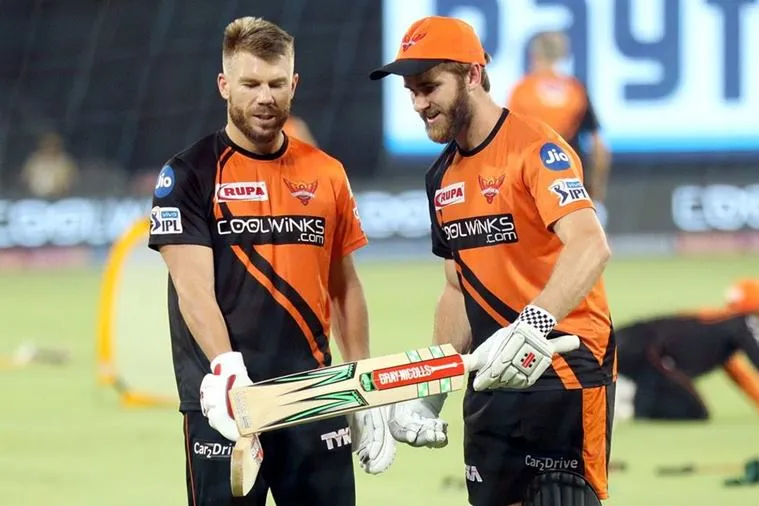 Ken Williamson and David Warner