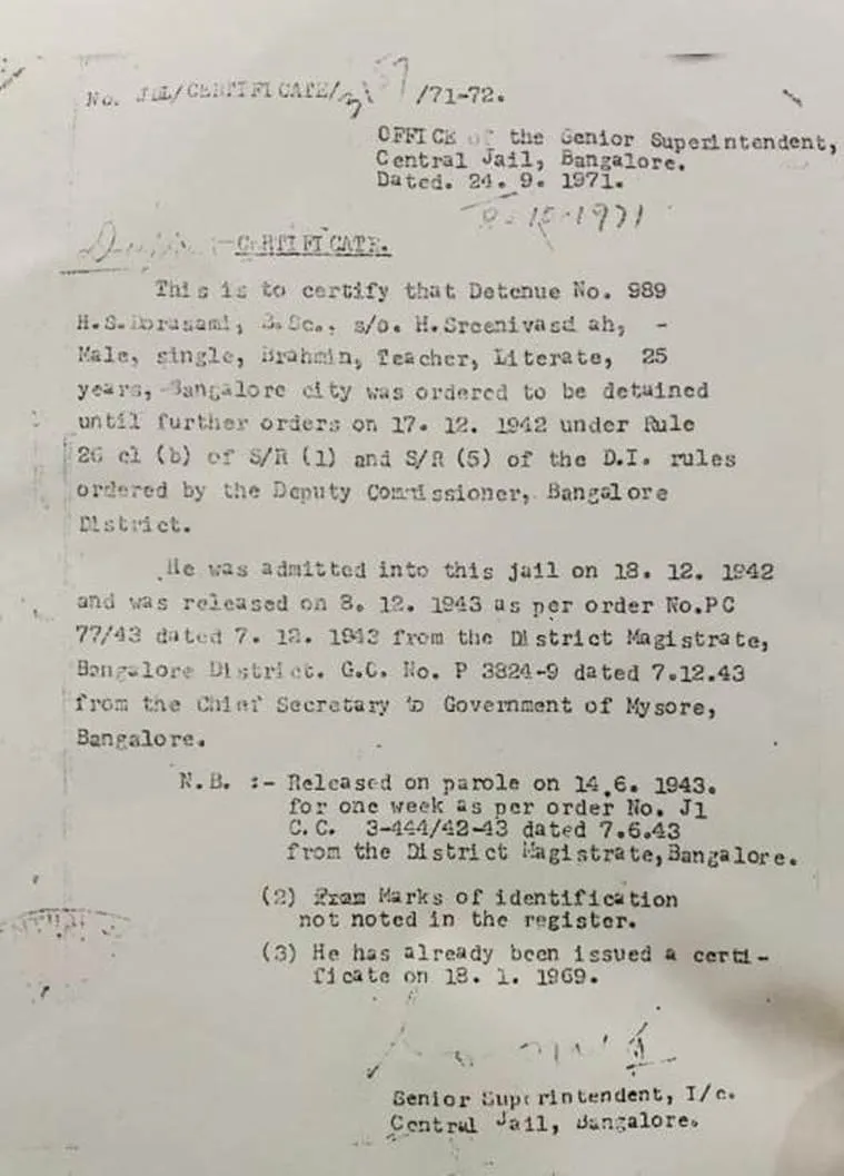 hs doreswamy