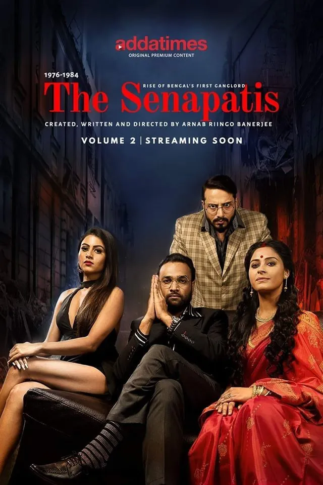 Saoli Chattopadhyay Pratik Dutta Sanghamitra Talukdar Joy Banerjee in Riingo Banerjee's Senapati season 2