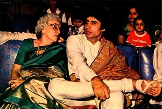 Amitabh Bachchan shares rare pictures of his mother Teji Bachchan